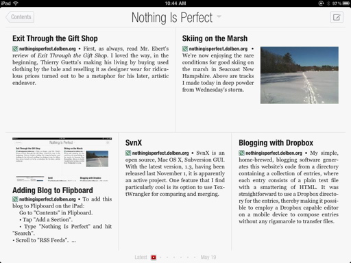 'Nothing Is Perfect' on Flipboard